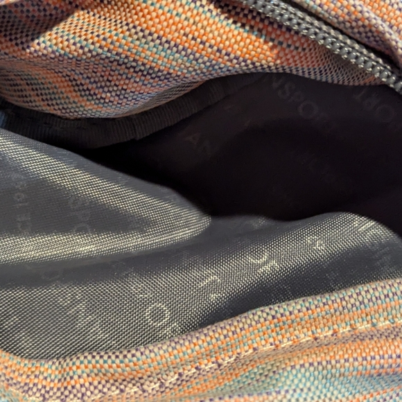 Jansport fifth Avenue remix fanny pack bag waist hip pack Pastel Striped . - Picture 3 of 5